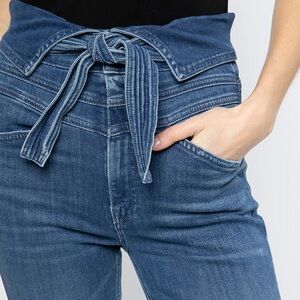 MOTHER the triple stack high waist flare jeans